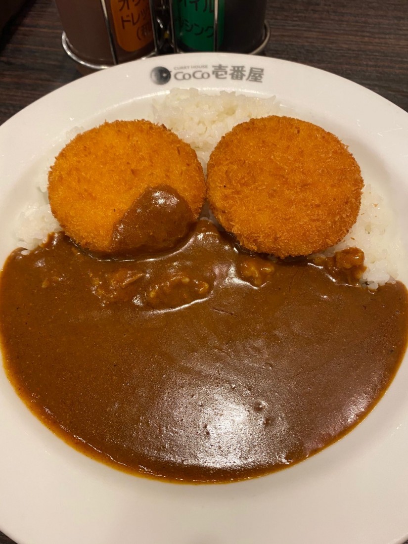 クリームコロッケ　ポークカレー 10辛