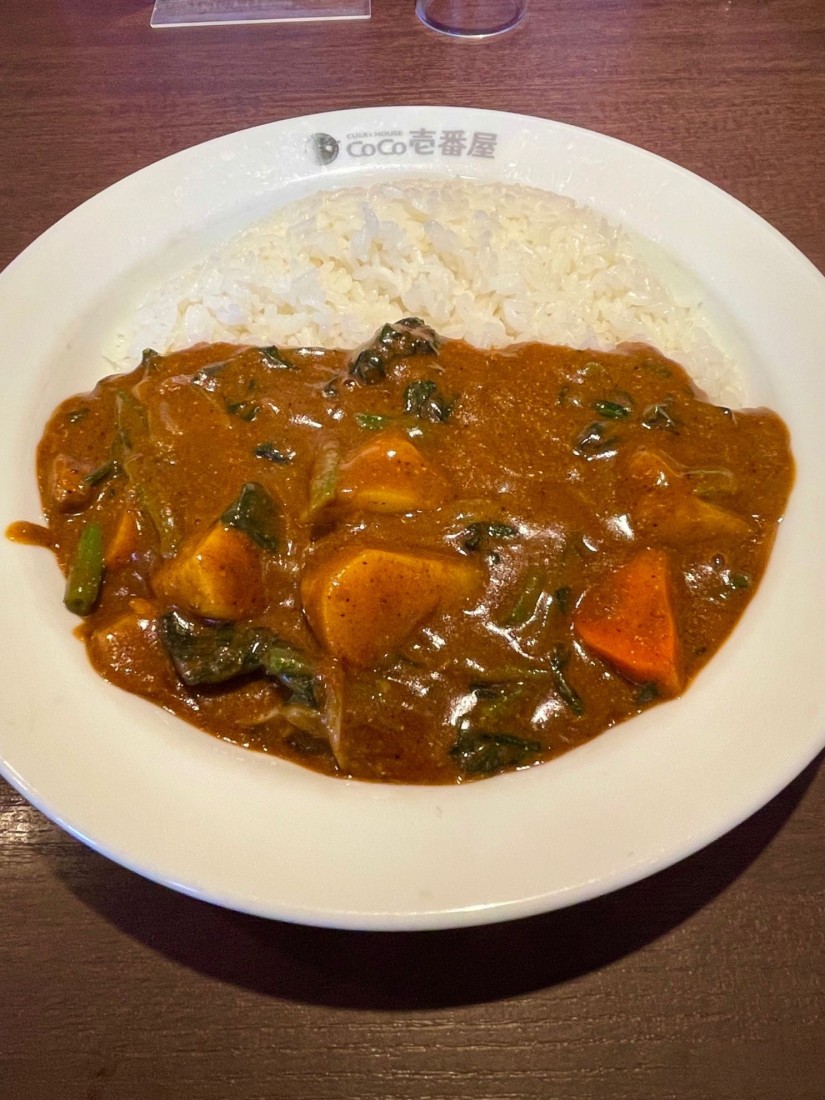 やさいカレー ほうれん草 10辛 10辛