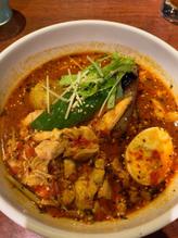 骨なしチキンのスープカレー(辛さ10)