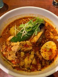 骨なしチキンのスープカレー(辛さ10)