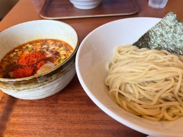 味玉辛つけ麺