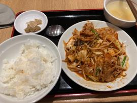 豚キムチ定食