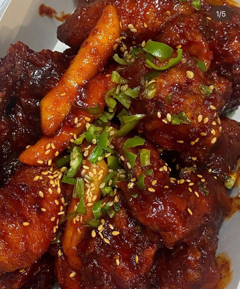 ヤムニョムチキン プルダックソース