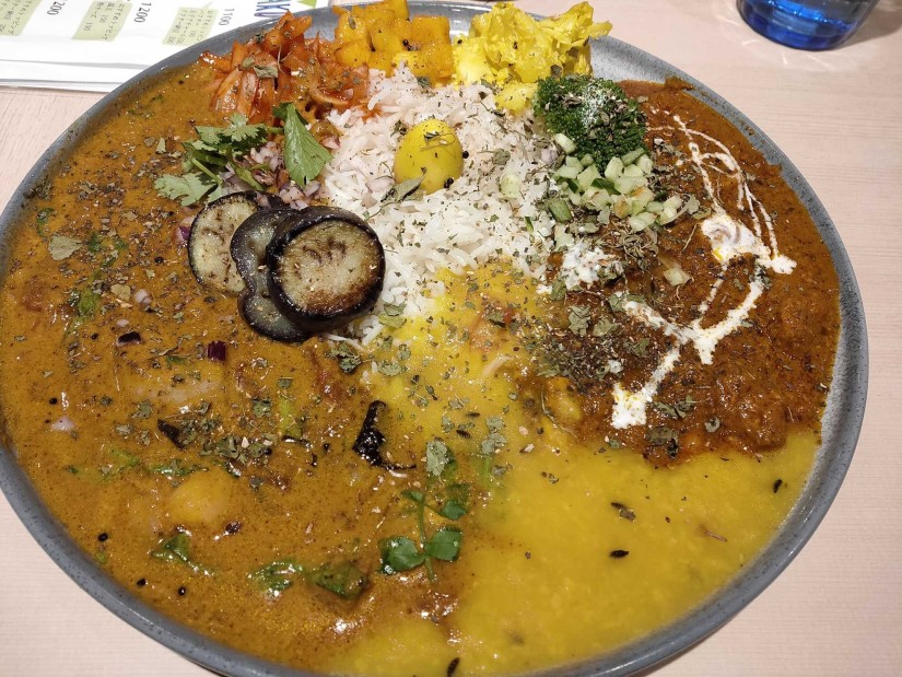 あいがけカレー