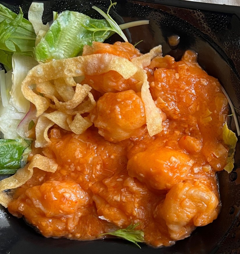 海老のチリソース炒め