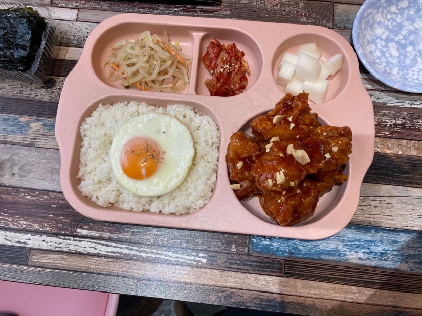 甘辛ソースチキン 1辛