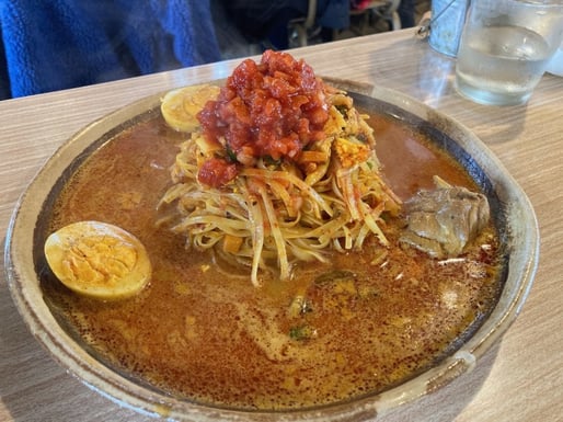 ヌードルカレー激辛