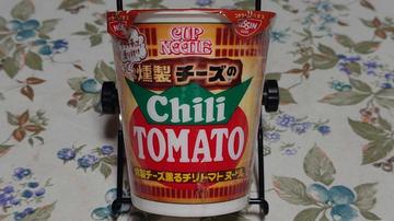 カップヌードル 燻製チーズ薫るチリトマトヌードル 辛さレベル１
