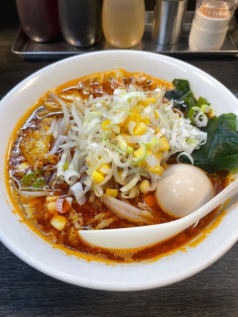 爆発みそ半熟玉子 辛5