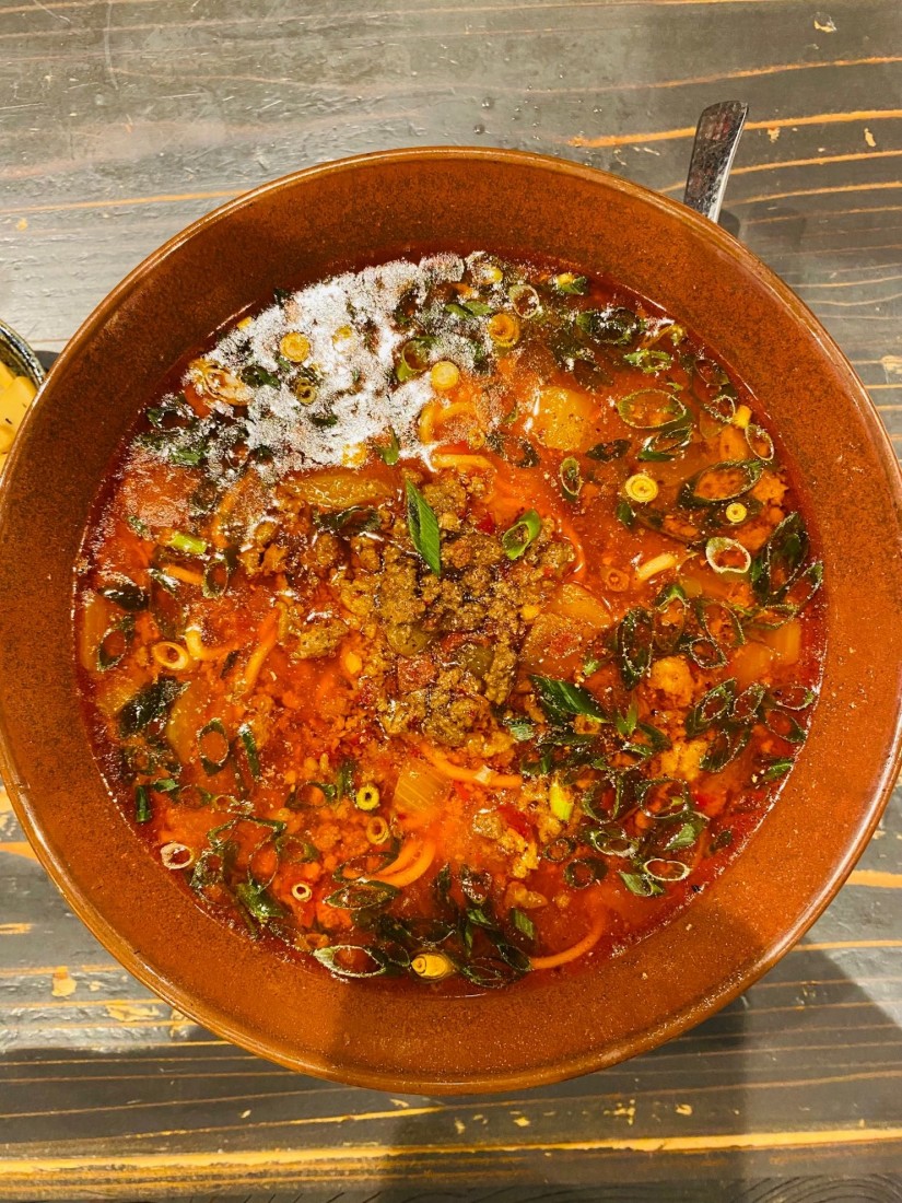 坦々麺 刺激の地辛