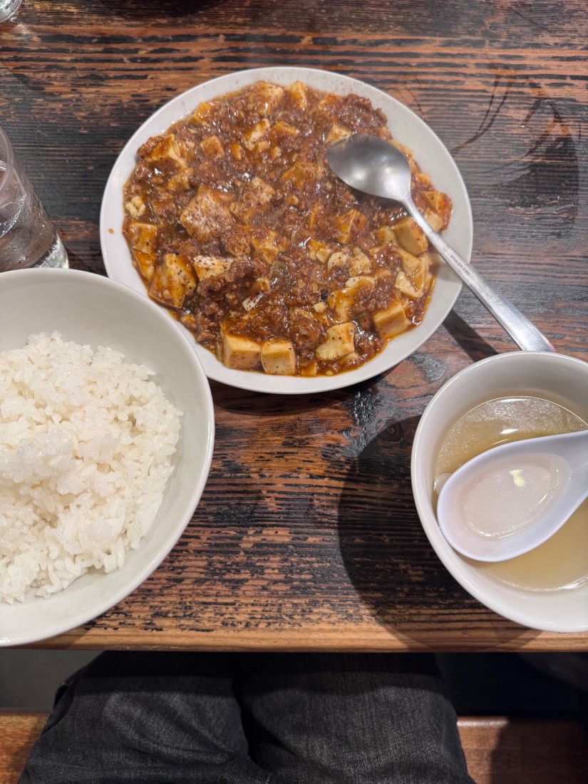 麻婆豆腐定食 7辛
