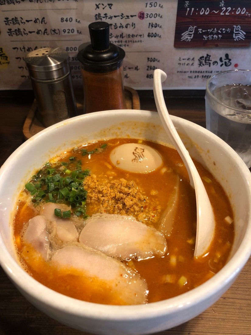 赤鶏ラーメン