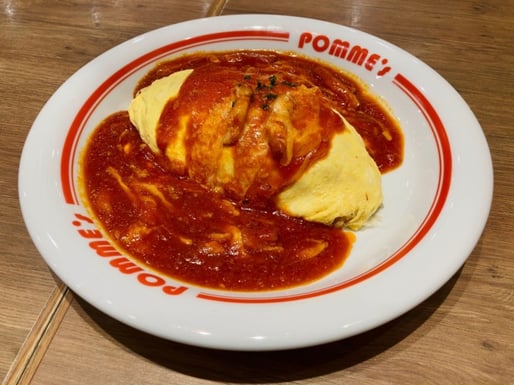 ベーコンとチーズのハバネロトマトソース