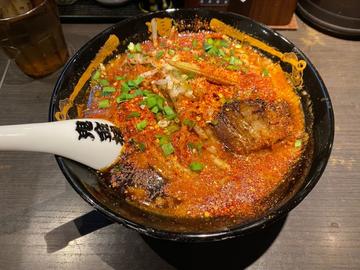 味噌ラーメン 辛さ鬼増し 痺れ少なめ