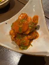 海老と鶏肉のチリソース