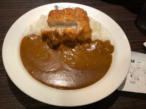 ポークカレー(パリパリチキン) 10辛