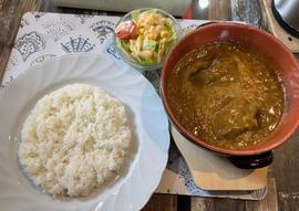 ビーフカレーセット 3辛