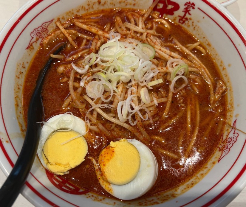 味噌卵麺 辛さ2倍