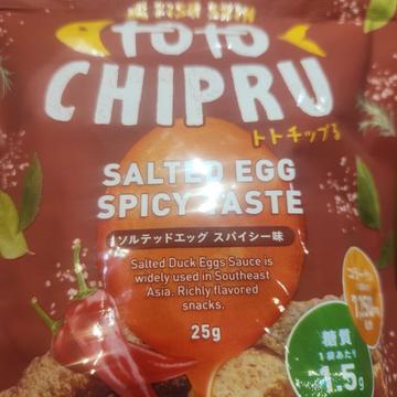 トトチップる ソルテッドエッグ　スパイシー味