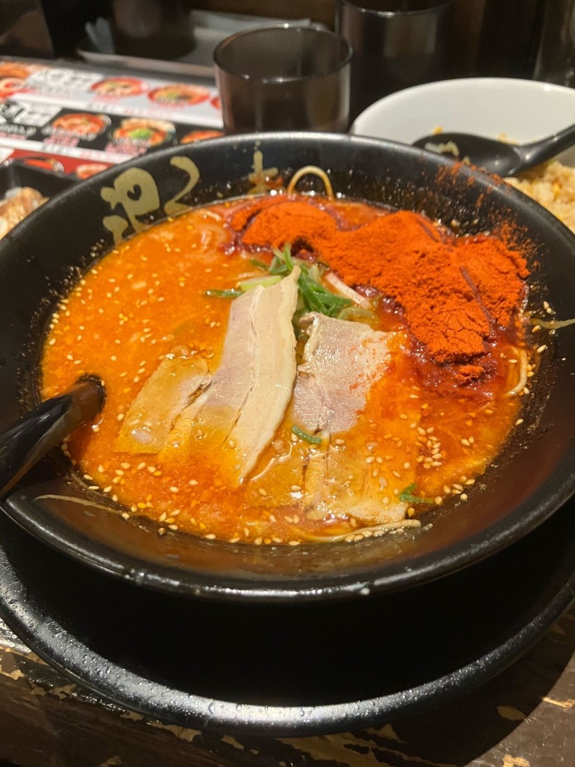 六赤ラーメン 辛さ増し3辛