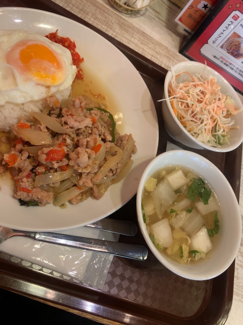 ガパオライス 辛さマシ