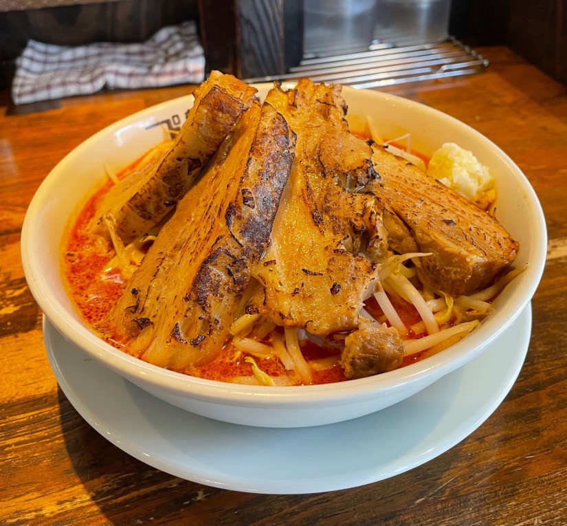 大人の豚そば(辛味噌) 大人