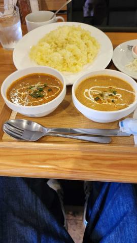 ランチカレーセット ダブル 激辛