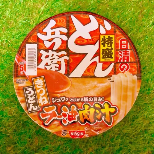 どん兵衛 特盛 ラー油肉汁きつねうどん