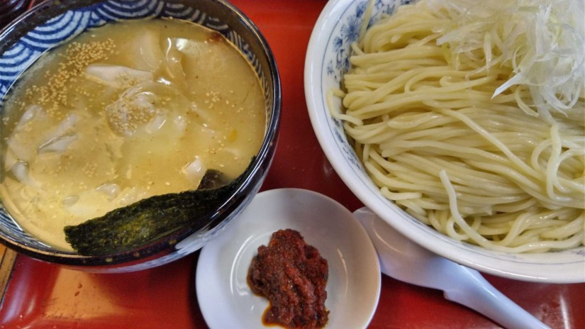 大勝軒もりそば+辛み