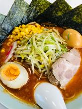 ネギラーメン 激辛トッピング5辛
