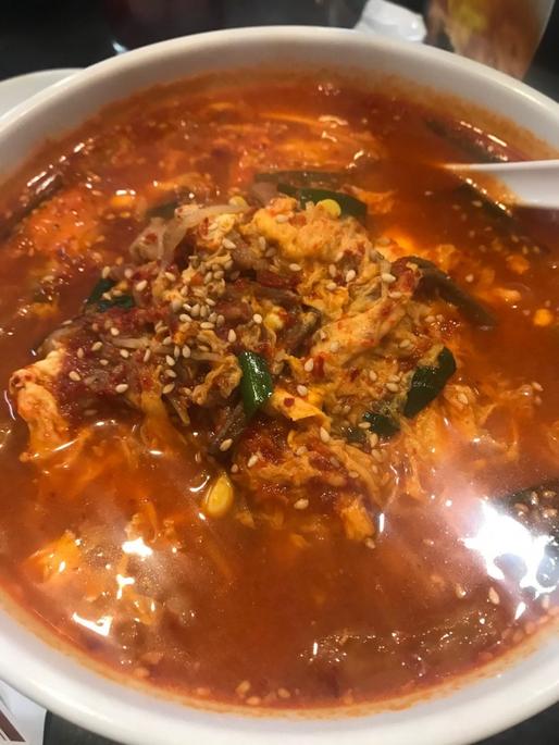 テグタンラーメン 激辛