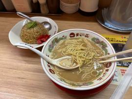 こってりにんにく有り・赤ん粉２辛 赤ん粉２辛