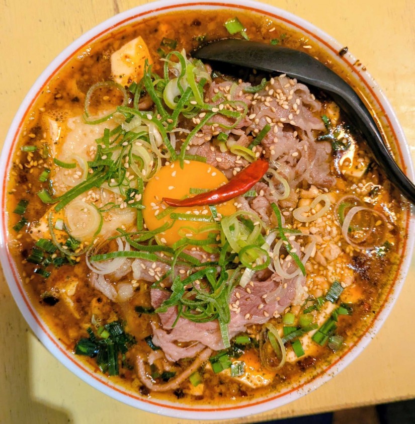 牛すき麻婆ラーメン 10辛