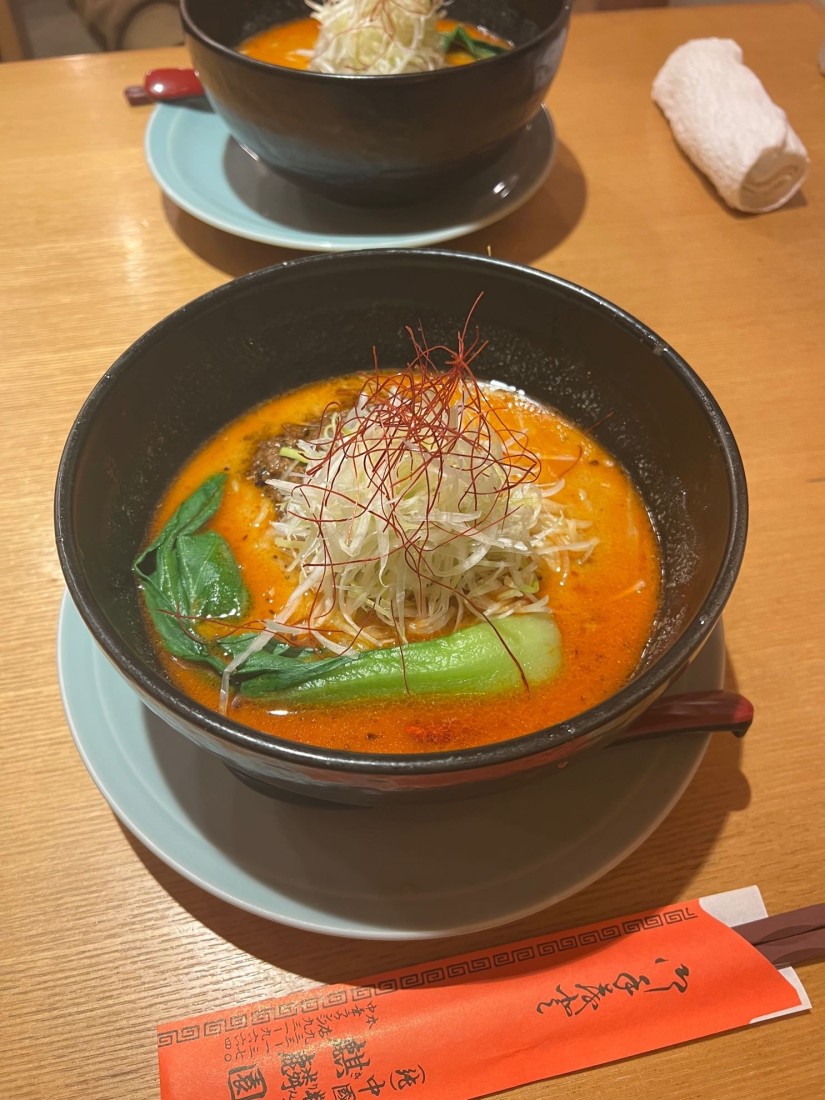 坦々麺 1辛
