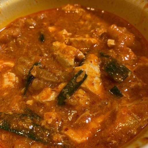 ホルモンスンドゥブ 5辛