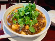 パクチー麻婆麺 普通（2辛）