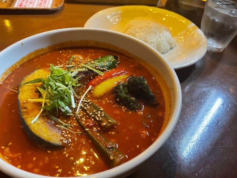 ベジタブルスープカリー 100ボーガ