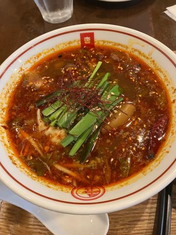 麻辣燙と半炒飯セット