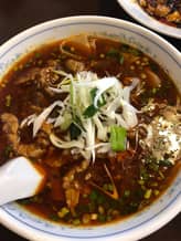 四川牛麺 普通辛