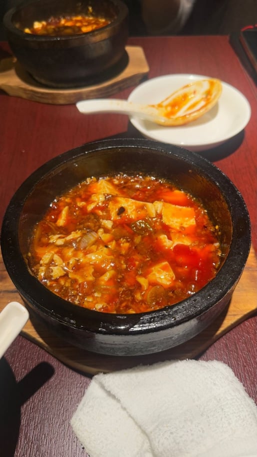 頂天石焼麻婆豆腐 激辛