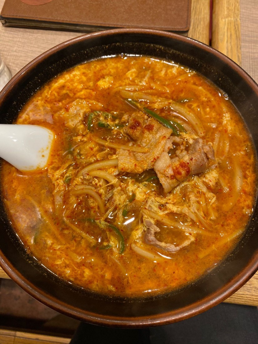 【辛】宝そば 辛め(口頭にて)