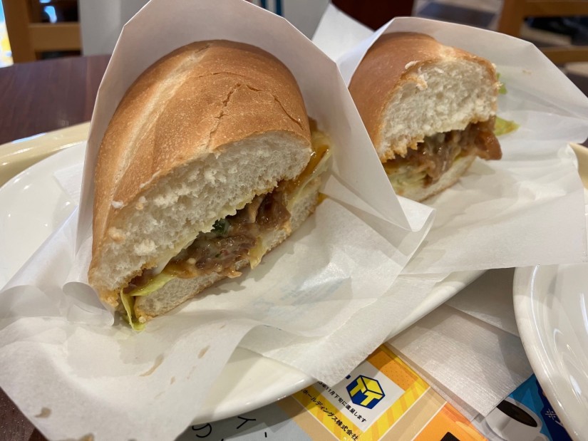 ミラノサンド 牛カルビ 山わさび ツン辛