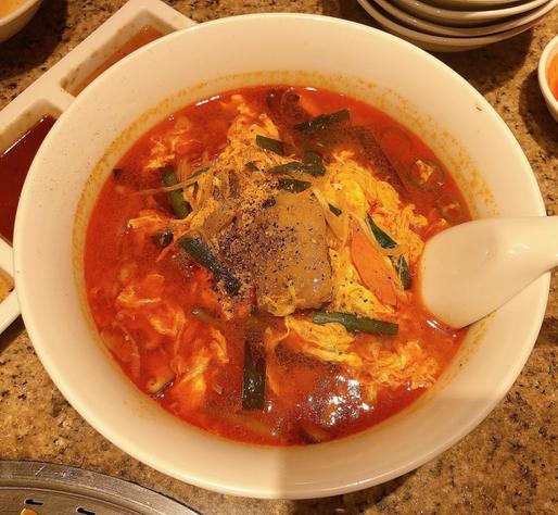 カルビクッパ 激辛