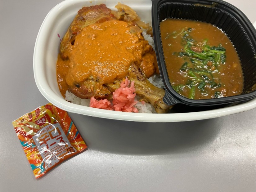 バターチキンソースカレー 辛口ソース付き 辛口