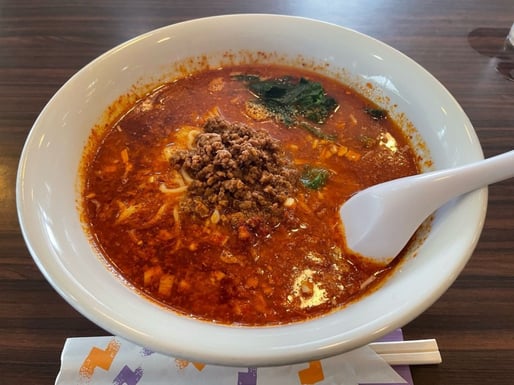 特選四川担々麺 超激辛の上