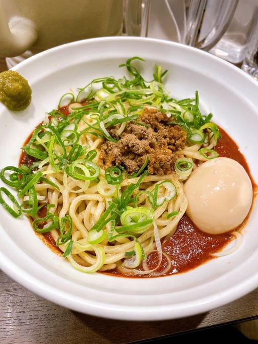 汁なし坦々麺  激辛