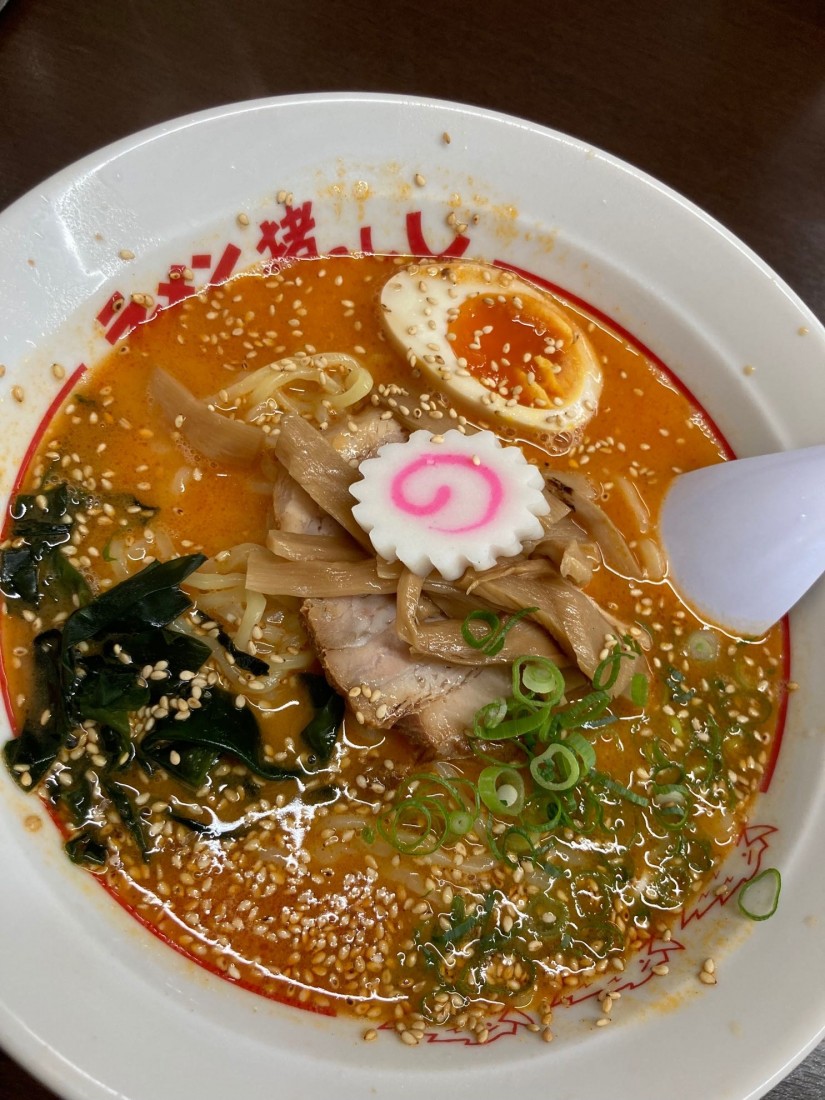 辛口豚骨ラーメン 辛口