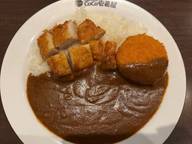 ポークカレー20辛（パリパリチキン、クリームコロッケトッピング）