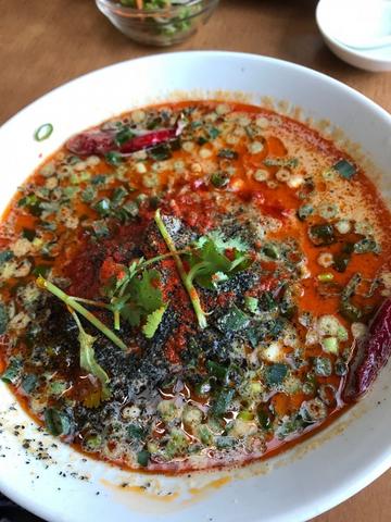 白坦々麺 激辛