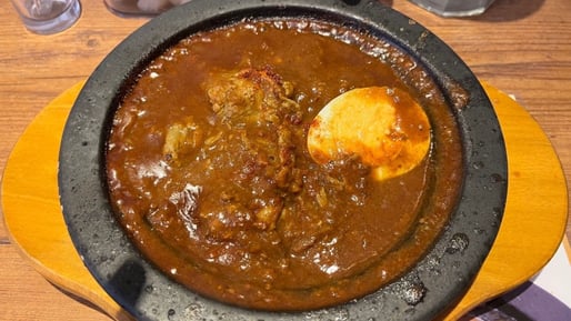 牛すじ煮込みカレー 激辛